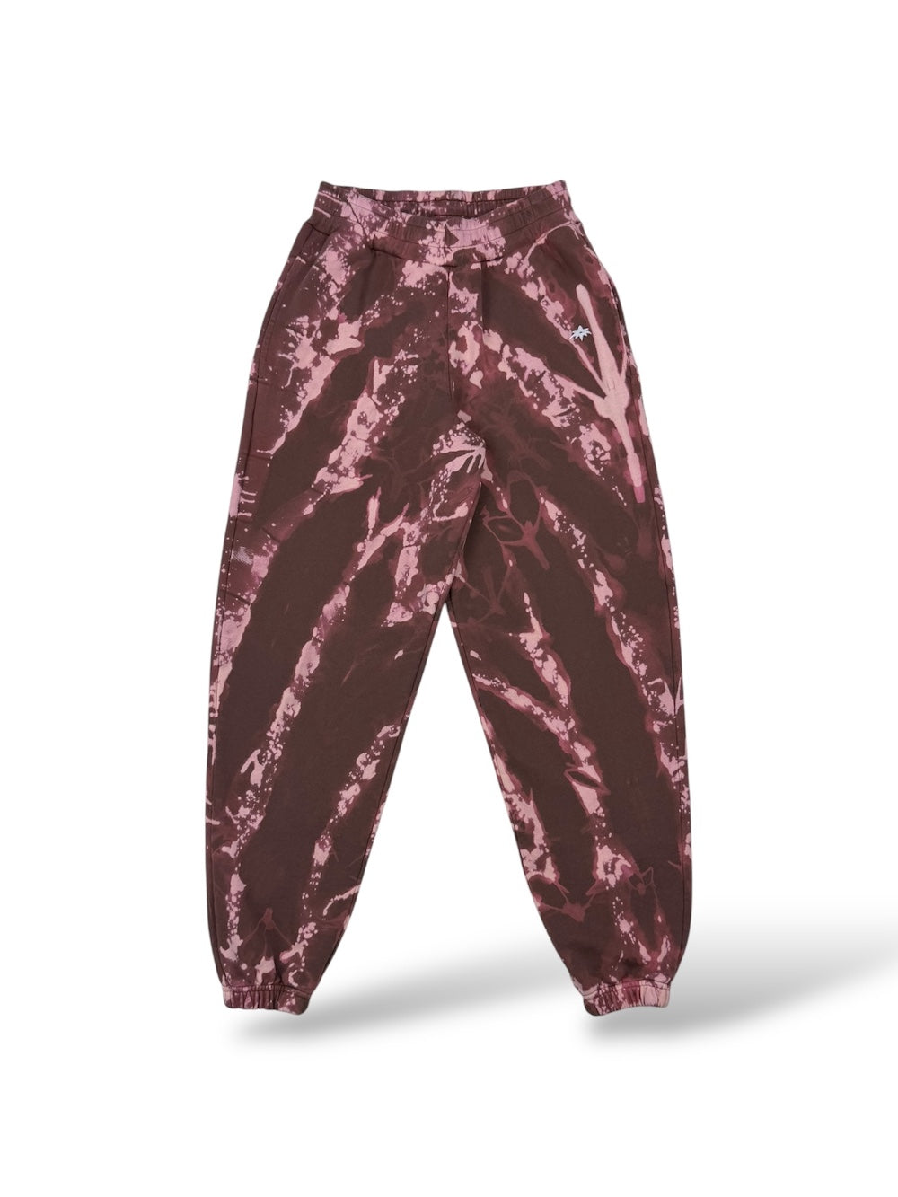 Cherry Cola | Jogger Sweatpants | Bleach Dye