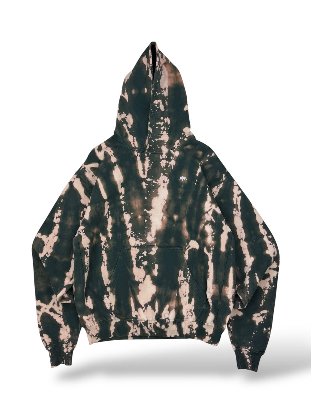 Pine Marble | Oversized Hoodie | Bleach Dye