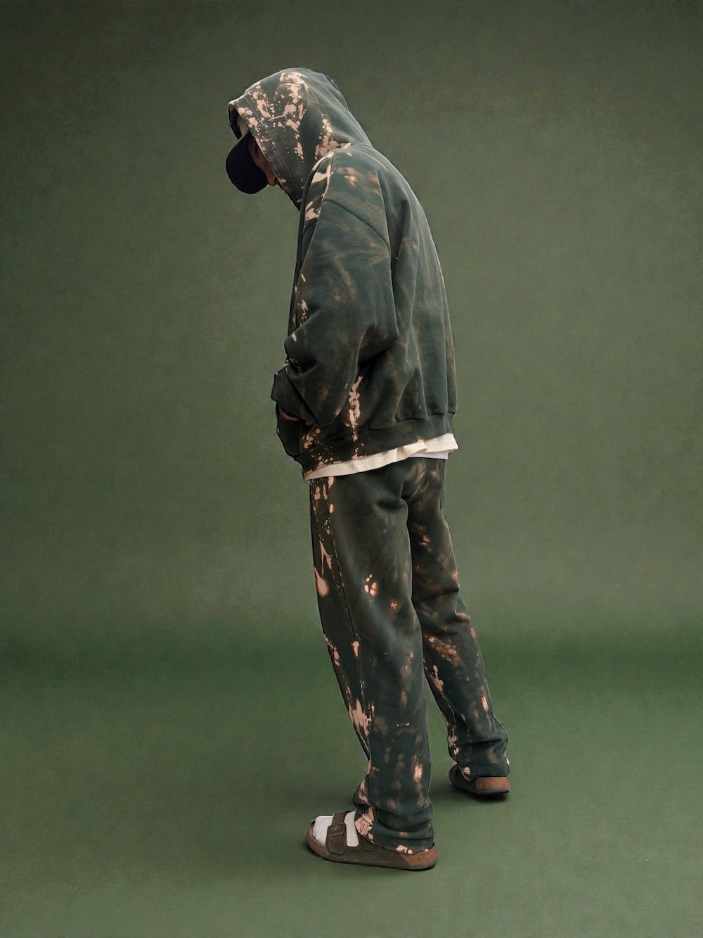 FOREST FADE | STRAIGHT-LEG SWEATPANTS