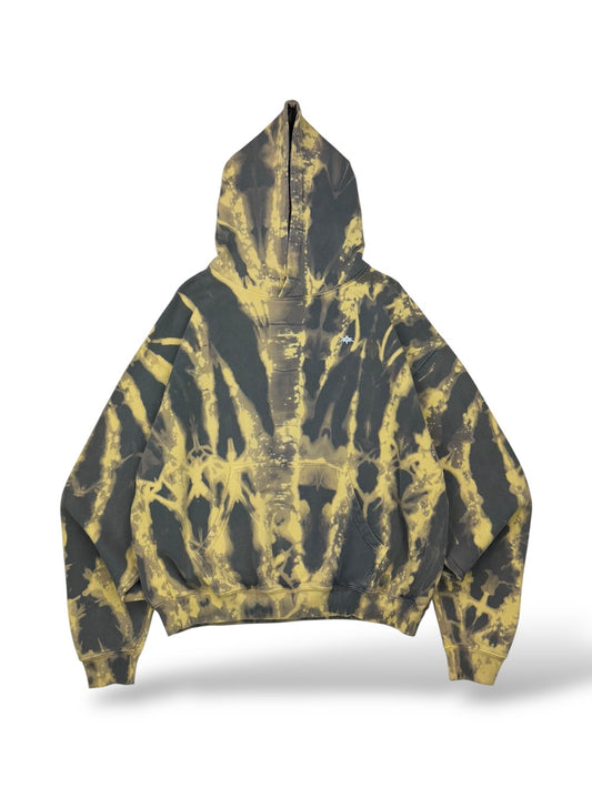 Olive Oil Lemon Juice | Oversized Hoodie | Bleach Dye