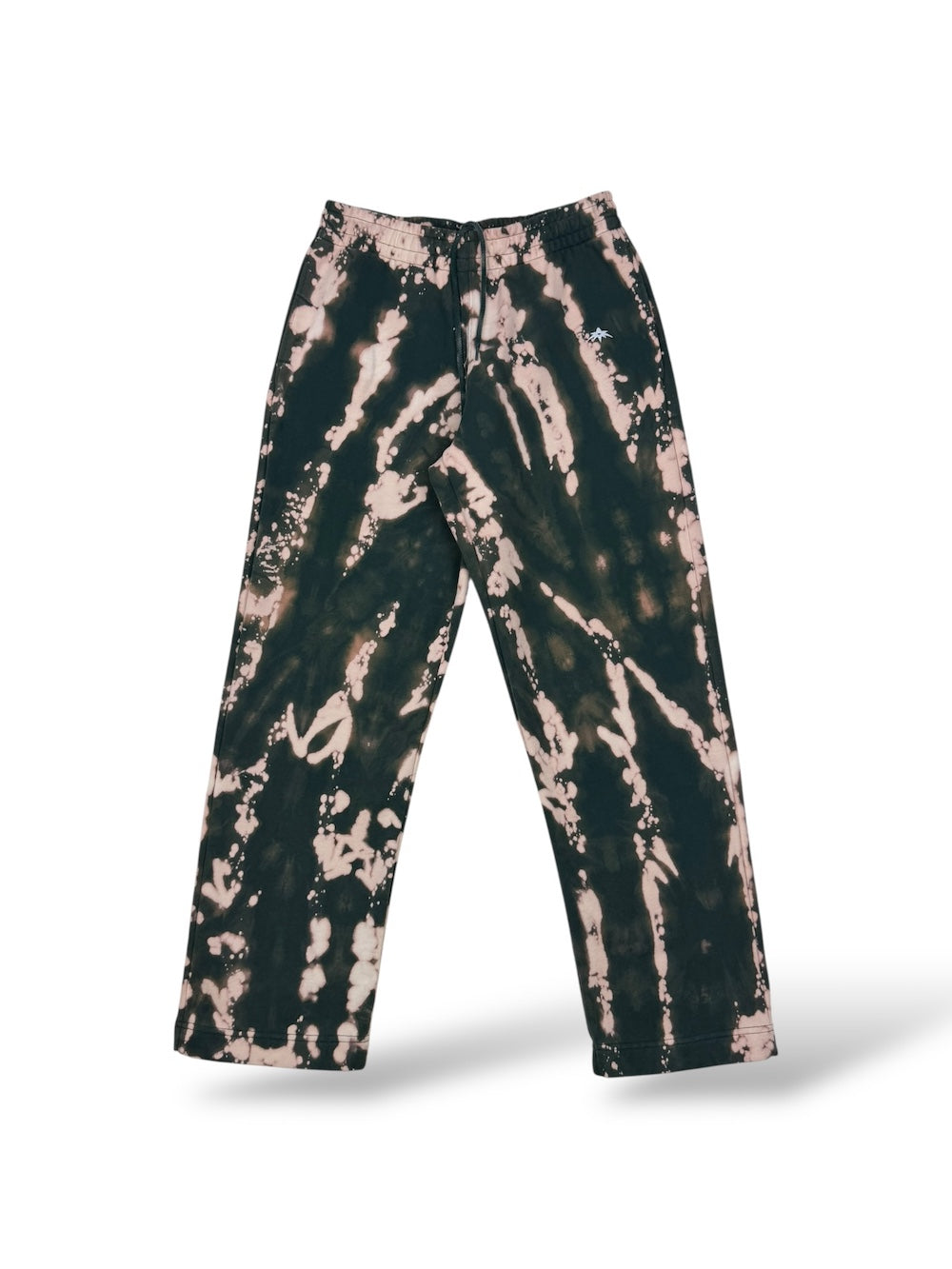 Pine Marble | Straight-Leg Sweatpants | Bleach Dye