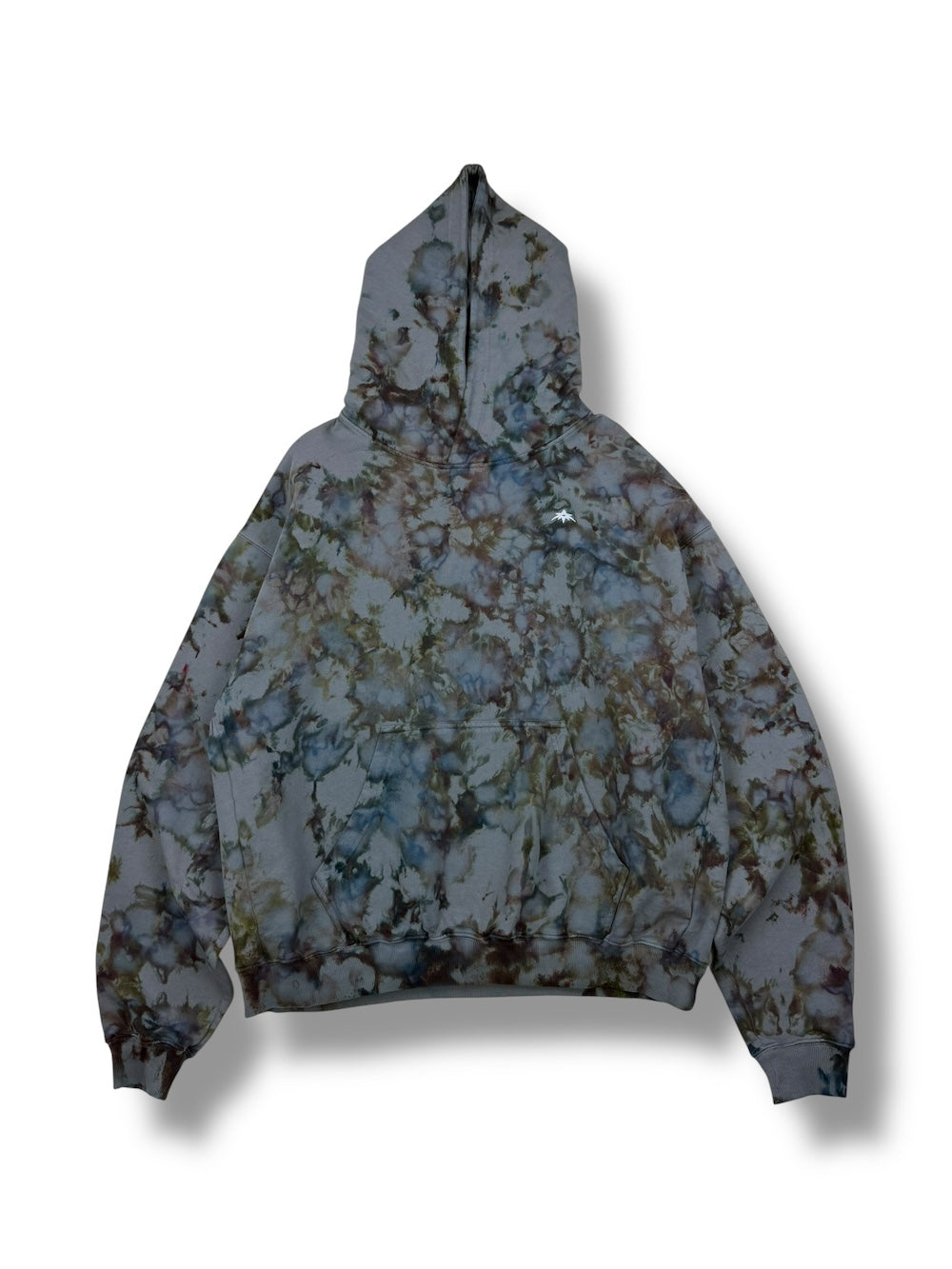 Monsoon Marble | Oversized Hoodie | Ice Dye